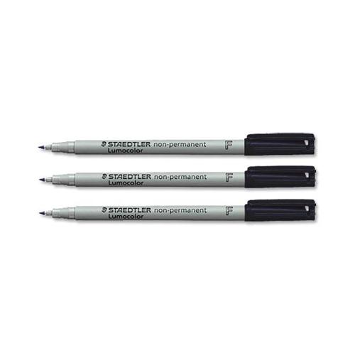 Graphtec fiber tip pen black (LUMOCOLOR-311-BLK) —